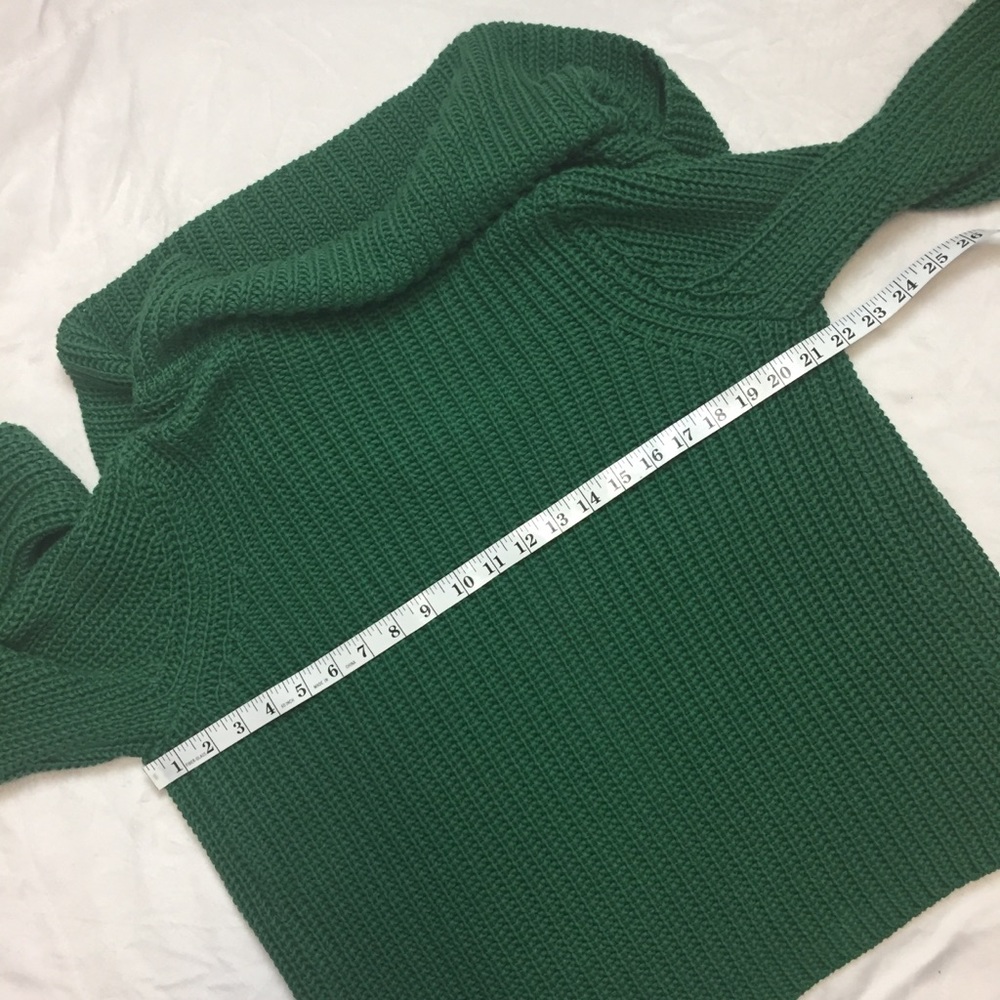 Talbots Chunky Shawl Collar Open Cardigan Sweater - Picture 6 of 8